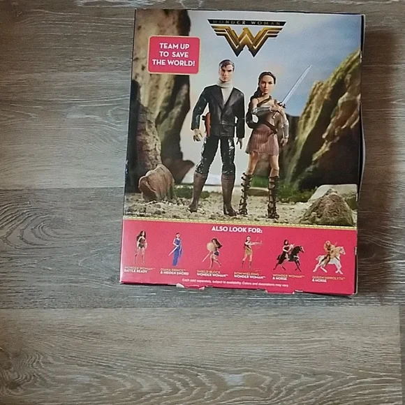 Exclusive"Steve Trevor & Wonder Woman" set of 2 dolls - Picture 3 of 4